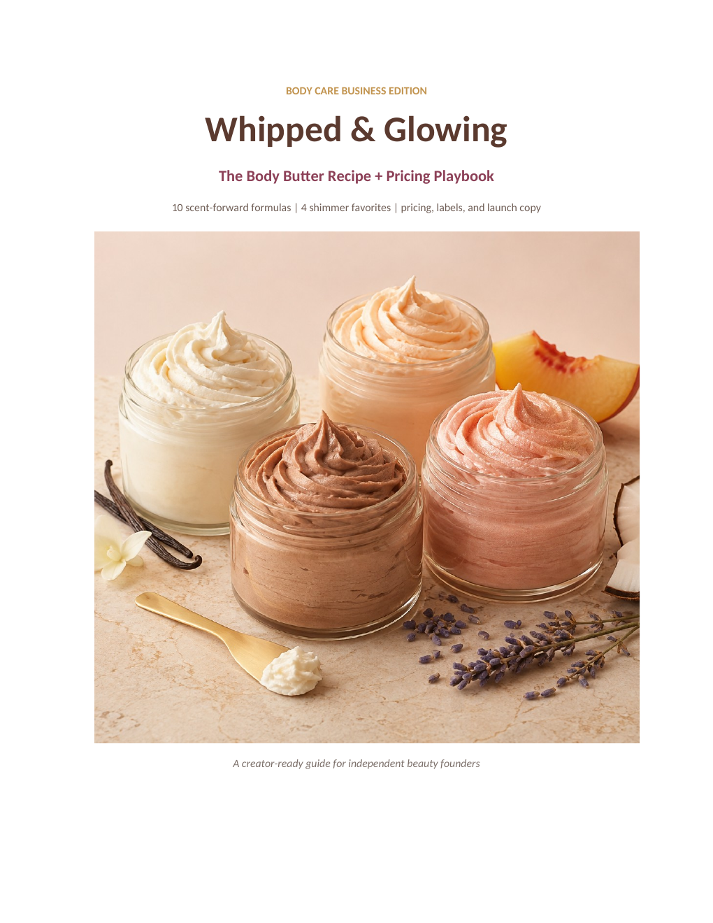Whipped & Glowing cover