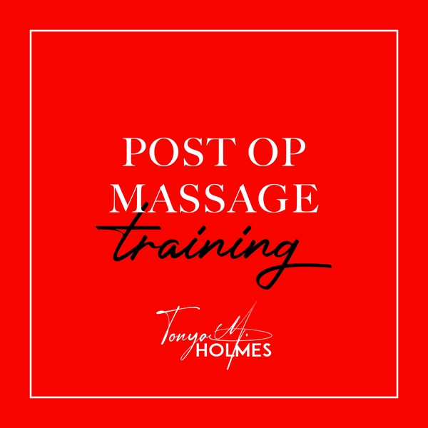 POST OP MASSAGE TRAINING